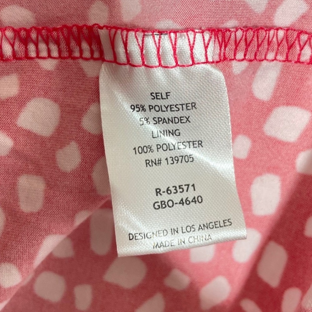 Honey‎ and Rosie Swim Halter Dress Women Small Red White New Tiered Polka Dot - Picture 7 of 7
